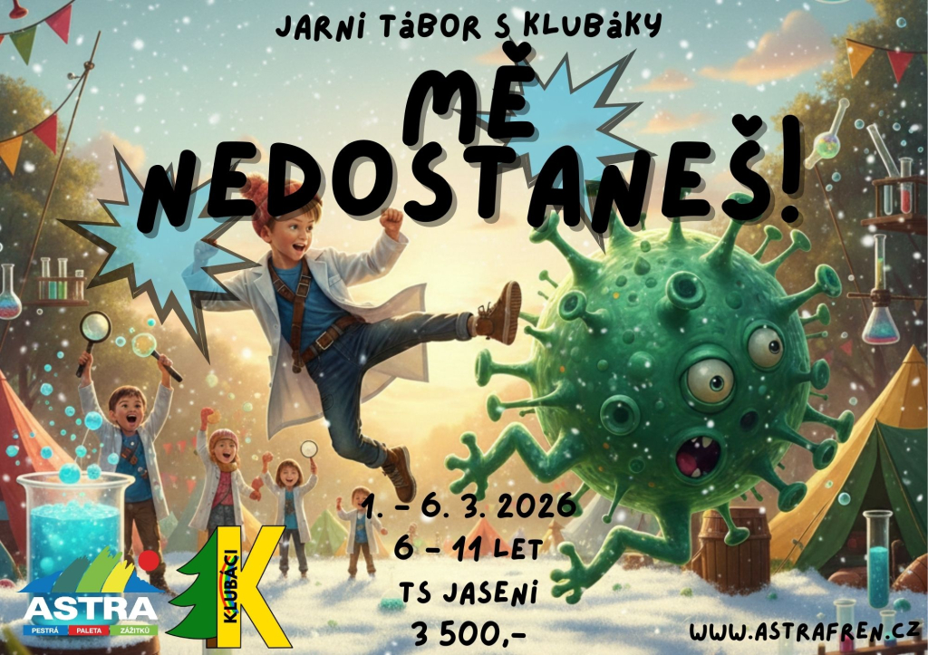 Jarní tábor s Klubáky (6 - 11 let): Mě nedostaneš!