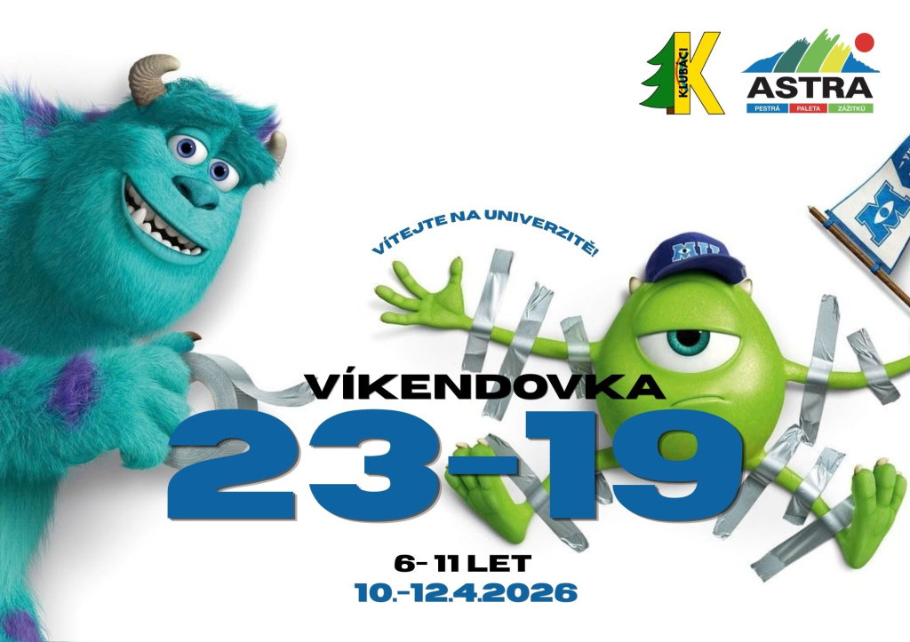 Víkendovka s Klubáky (6 - 11 let): 23-19