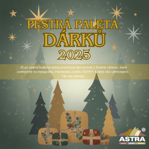 Pestrá paleta dárků 2025